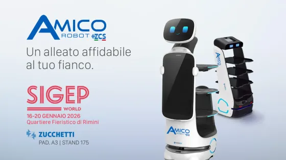 Invito ZCS Amico Robot fiera Sigep 2026 ITA