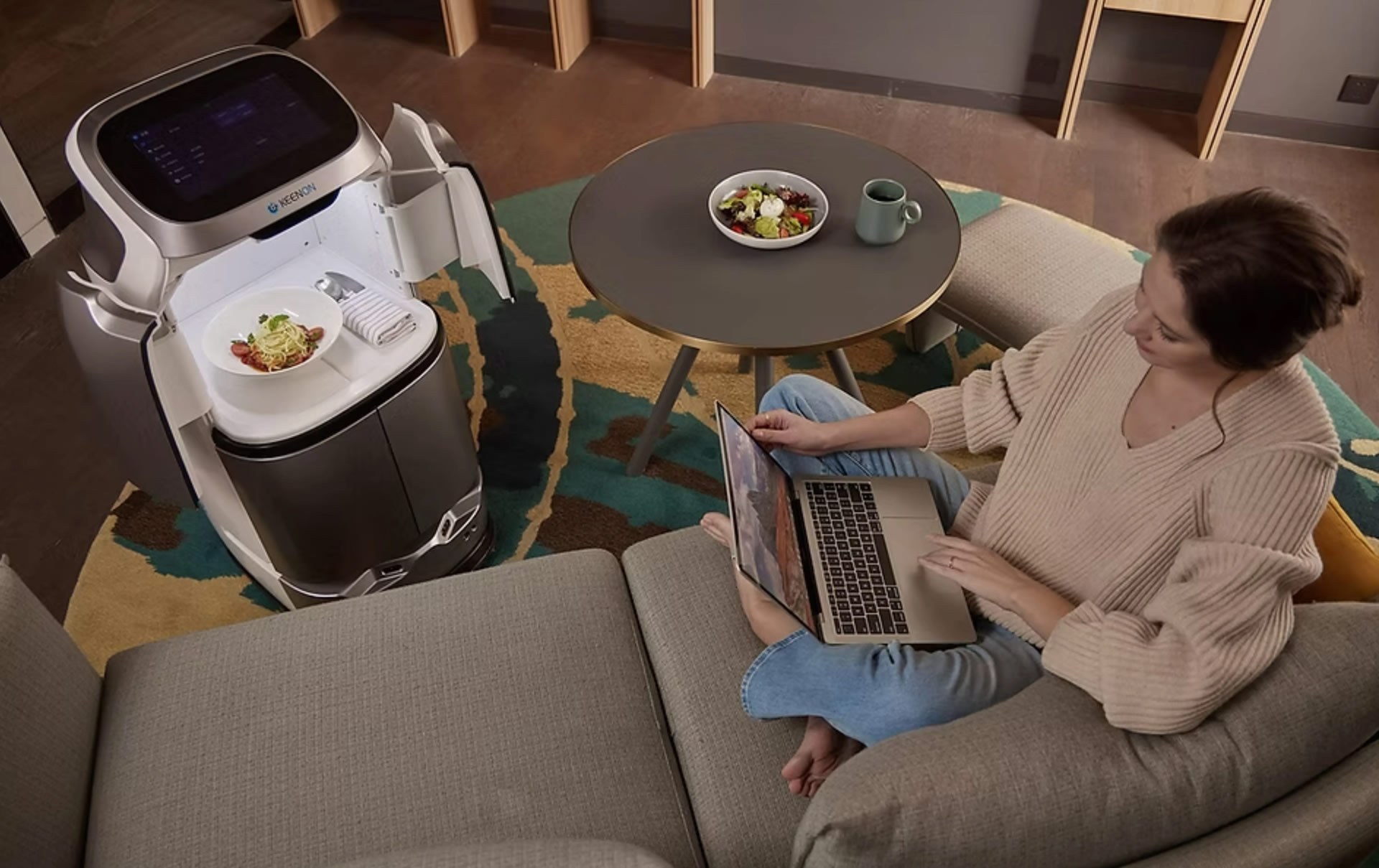 Il robot che supporta hospitality